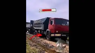 КАМАЗ ВСТАЛ! Яма оказалась ловушкой!  