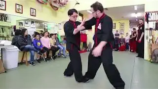 Lunar New Year Potluck - Sihing Dahnke Sihing Fung - Tai Chi 2 Person Form