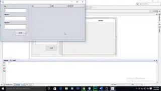 How To Set A JTable Selected Row Data Into JTextfields: Java Tutorial using Netbeans with sourcecode