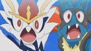 cinderace and lucario scream in russian when flying to brazil and ashes on fire kicks in