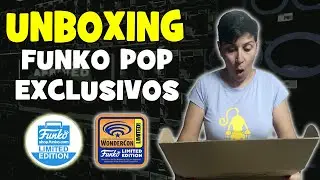 UNBOXING Funko pop EXCLUSIVOS FUNKOSHOP, WONDERCON, DISNEY..