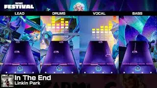 [Fortnite Festival] In The End (Medium Full Band, 100% Flawless)