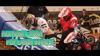 Huge Crash For Dean Wilson