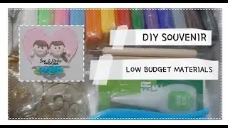 HOW TO START A BUSINESS PART 1 | DIY WEDDING SOUVENIR | LOW BUDGET MATERIALS I POLYMER CLAY