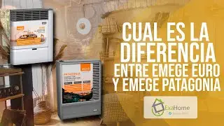 ¿Sabes la Diferencia Entre el Calefactor EMEGE Euro y el EMEGE Patagonia? Te la Explicamos!