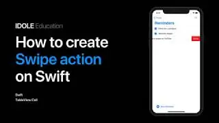 Создание Swipe-able action для TableView Cell. Применение метода editActionsForRowAt.
