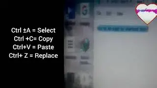 How to do use shortcut keys in computer. #shortcutkeys