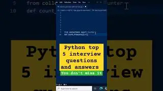 python interview questions and answers _ python interview _ python full course _ python 
