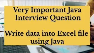 Write data into Excel file in Java 