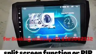 Android car stereo with advanced features | split screen | picture in picture
