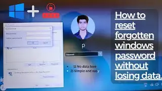 how to reset forgotten windows 10 password without losing data 