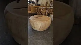 Solid wood coffee table #shorts #short #wood #woodworking #woodcarving #woodshop #woodart