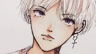 [Fanart] V from BTS | 防彈|少年|團