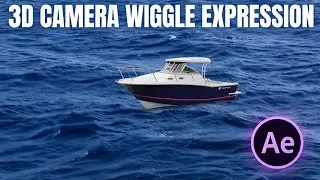 3D Camera Wiggle Expression in After Effects | After Effects CC 2024