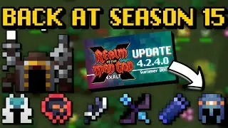 RotMG Season 15 Part 2 Is Here! Huge REALM Changes + Steamworks Changes! NEW SHINIES!