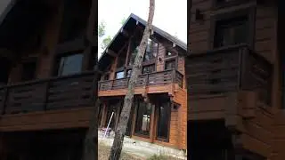 Видео обзор дома из Клееного бруса 380 м2