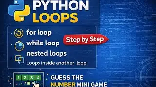Python Tutorial for Beginners | Loops in Python 🔥 | Code With Abhi