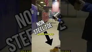 Why do we wear steel toes? 🤔 