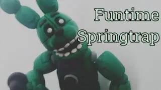Лепка аниматроника Funtime Springtrap