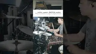 #85 Drum Fill Idea - Shuffle Beat🥁 #drum #lesson #chops