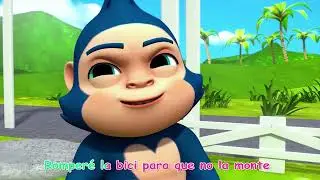 Aprende a Montar Bicicleta con Bebé - Canción Infantil Boboberry Español