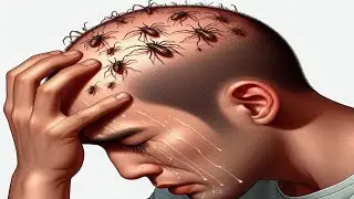ASMR Ticks On Saclp Removal / ASMR deep animation