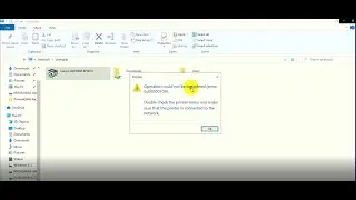 How to fix operation could not be completed error 0x709 Fix  error 0x00000709। 100% Working