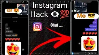 बिना मोबाईल लिए किसी का Instagram मैसेज कैसे देखे || hack Instagram massege supervision setting