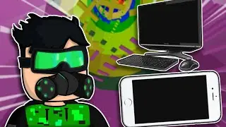 My Pc Vs Mobile Skills In Tower Of Hell | Roblox