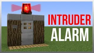 Minecraft 1.19: Redstone Tutorial - Intruder Alarm!