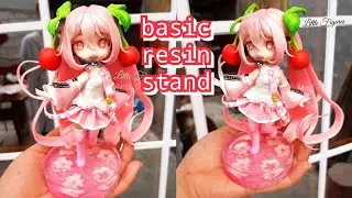 miku hatsune basic resin stand