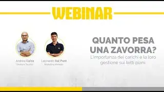 QUANTO PESA UNA ZAVORRA?  L’importanza dei carichi e la loro gestione  sui tetti piani