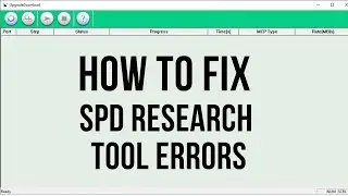 SPD Research Tool Error cali in phone is not calibrated  and nv data in device is crashed