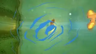 keindahan ikan gavi dalam aquarium