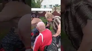 бабуля навела суеты