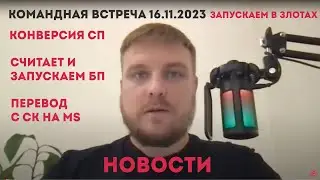 Конверсия СП | считаем БП | Перевод с СК в MS | Запуск БП в Злотых | ПотокCash и CashFlow