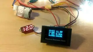 BANGGOOD 100V 10A DC Combo Meter Volt Amp Power Watt Capacity Panel Meter Monitor for Oled