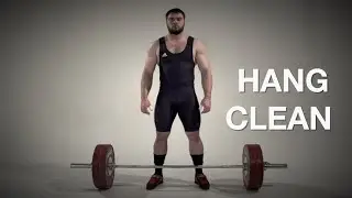 Hang CLEAN / weightlifting