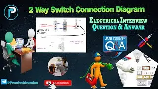 2-way switch connection diagram. How to do 2 Way switch connection diagram. Basic Electrical #new