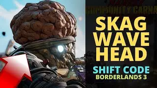Skagwave Head Shift Code for Borderlands 3