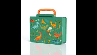 Book Design Printed Baby Lunch Box (M)
