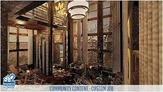 House Flipper 2 | Modern Beachfront Home Renovation – Double-Height Living Room | Community Content