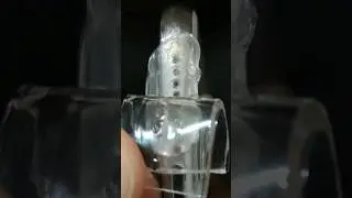 Cleaning iPhone speaker with hot glue and nano tape #asmr #waitforit #satisfying