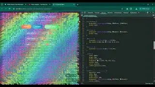 3D Particle Wave Animation using HTML CSS JavaScript | Canvas Web Animation