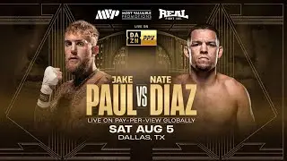 Jake paul knocks🥊💥 Nate diaz jake paul vs nate diaz highlights . #jakepaul #natediaz