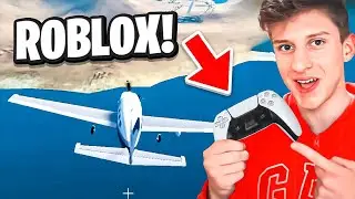 Flying a Plane with a Controller... (Roblox Project Flight)