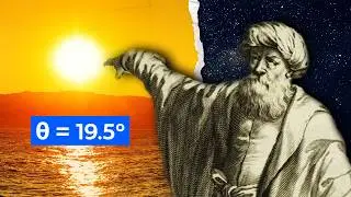 Timing the sunset to calculate where space begins
