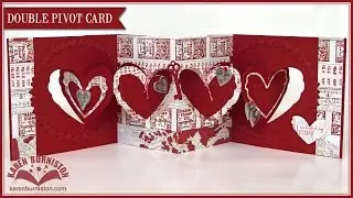 Double Heart Pivot Card