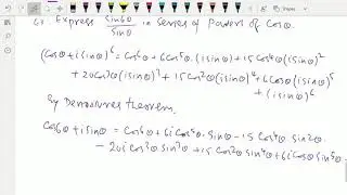 Trigonometry : - ( Trigonometric expansion ) - 126.