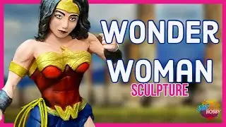 Polymer Clay Sculpture | Sculpting Wonder Woman | DC